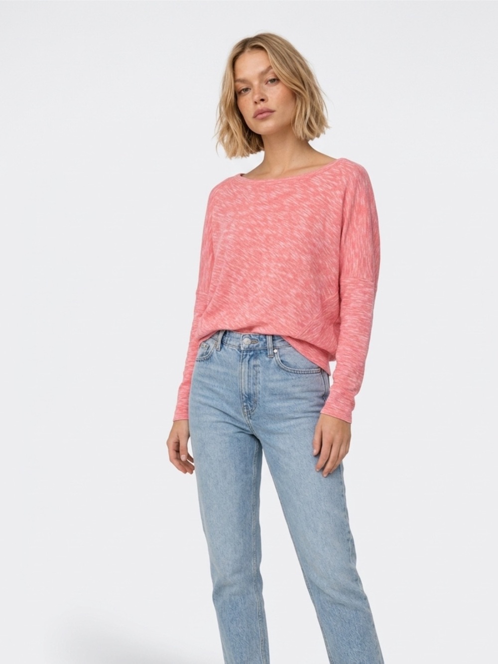 Anthropologie Pink Knit Sweater